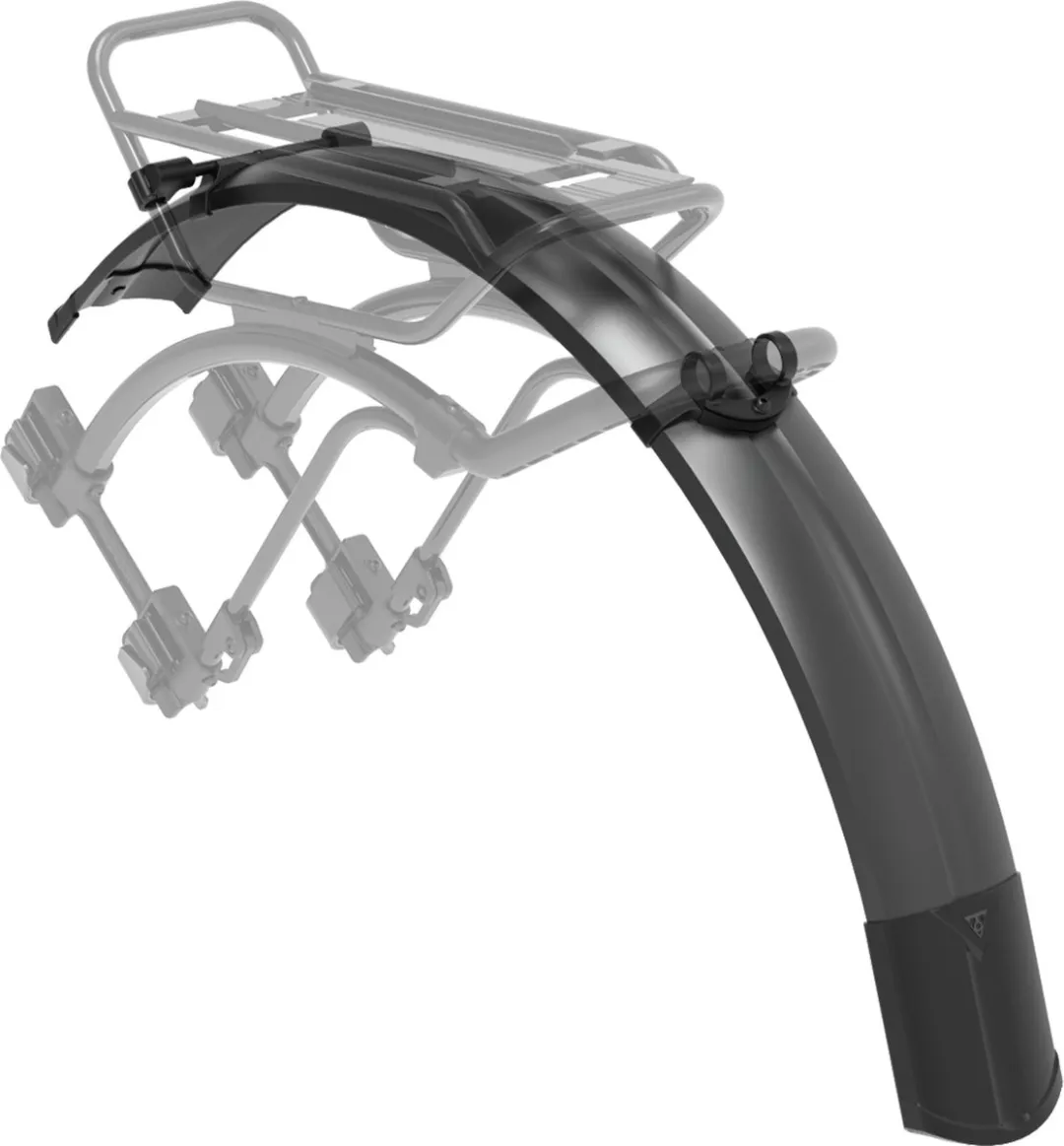 Topeak Tetrarack Full Fender M2 Spatbord - 26" - Zwart