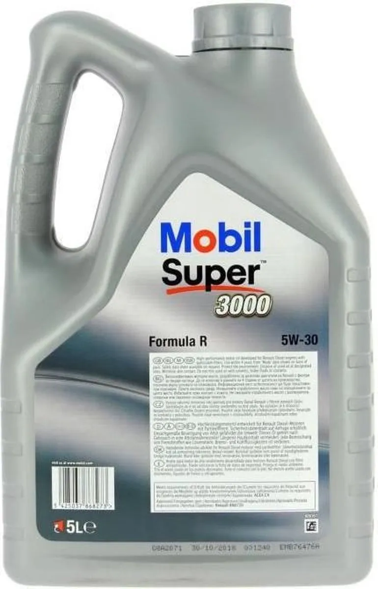 Mobil Synthetische Motorolie S3000 5W30 Formula-R 5L - Renault