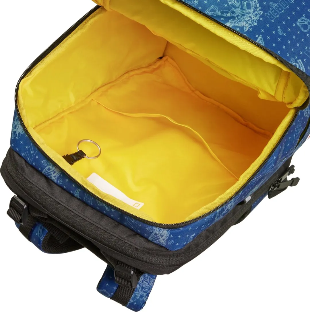 LEGO City Petersen Schoolrugzak - 23L - Blauw