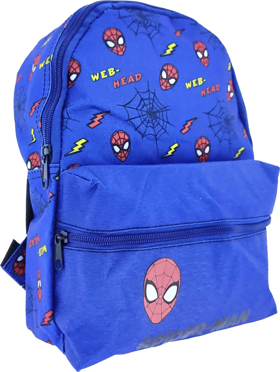 Marvel Spider-Man Kinderrugzak - 10L - Blauw