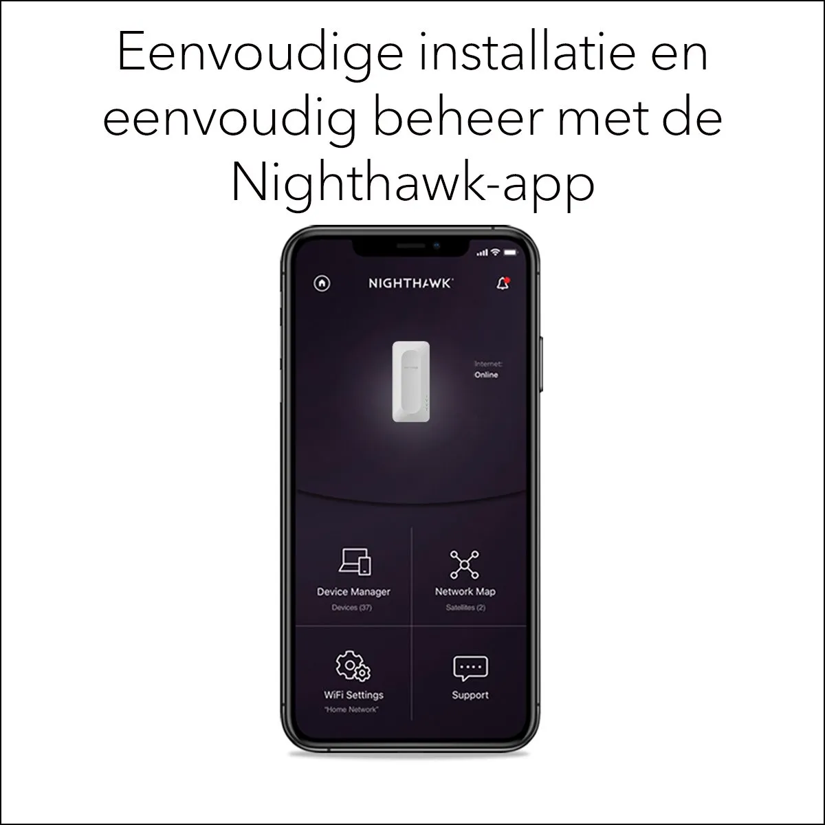 Netgear Nighthawk EAX17 Mesh WiFi Repeater - WiFi 6 - 3000 Mbps - Wit