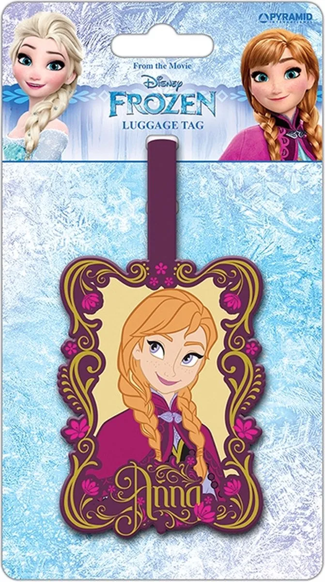 Disney Frozen Anna Bagagelabel