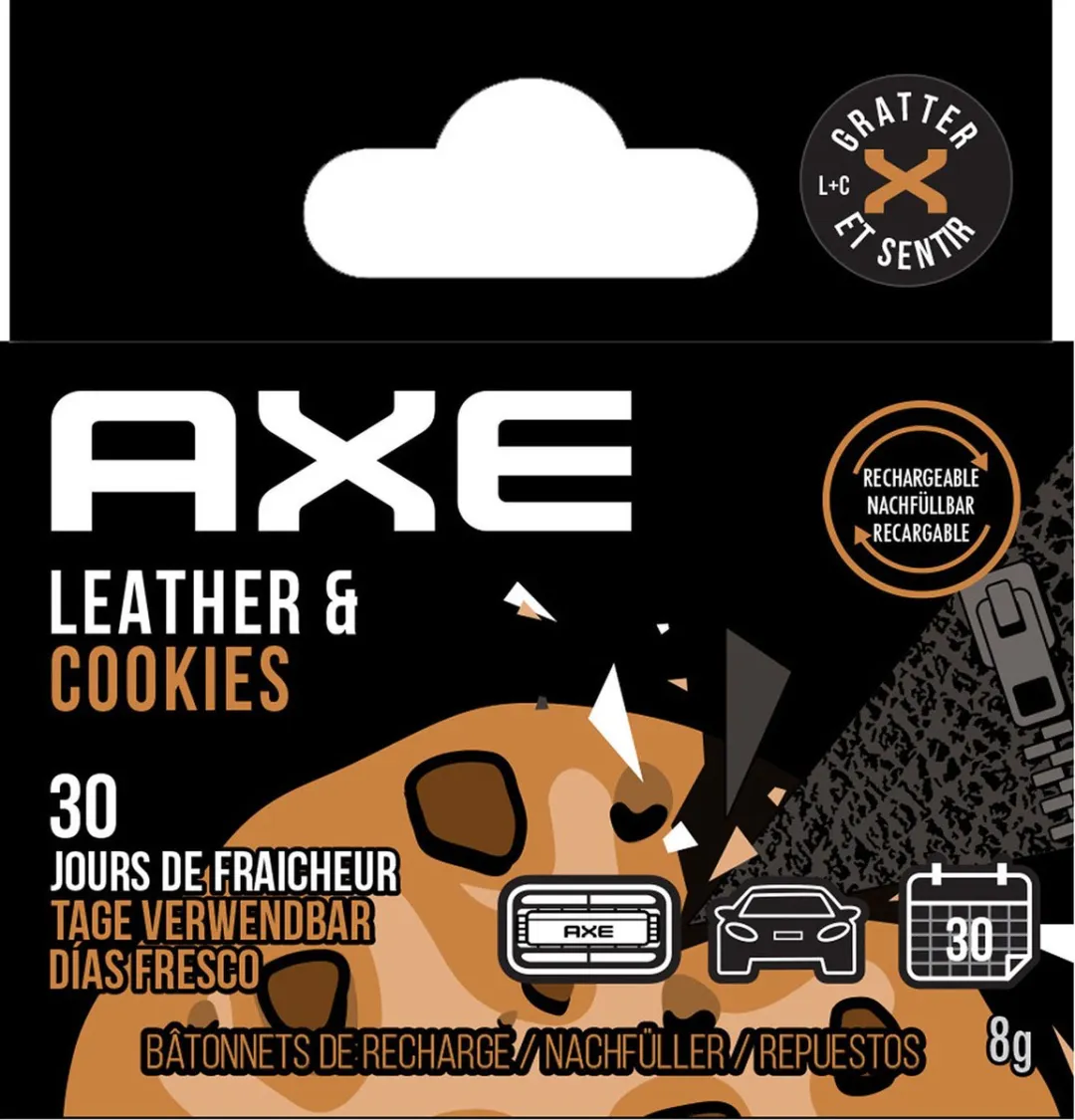Axe Navulling Luchtverfrisser Leather & Cookies 8ml