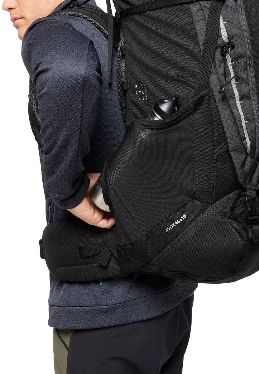 Vaude Avox 65+10 Backpack 65L - Zwart