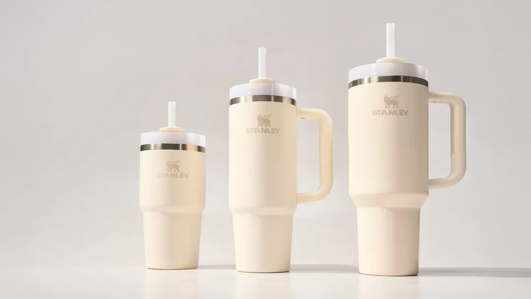 Stanley Quencher H2.O FlowState Tumbler 0,6L - Cream 2.0 - afbeelding 5 van 5