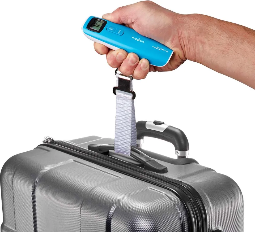 Nedis Digitale Bagageweegschaal 50kg - Blauw