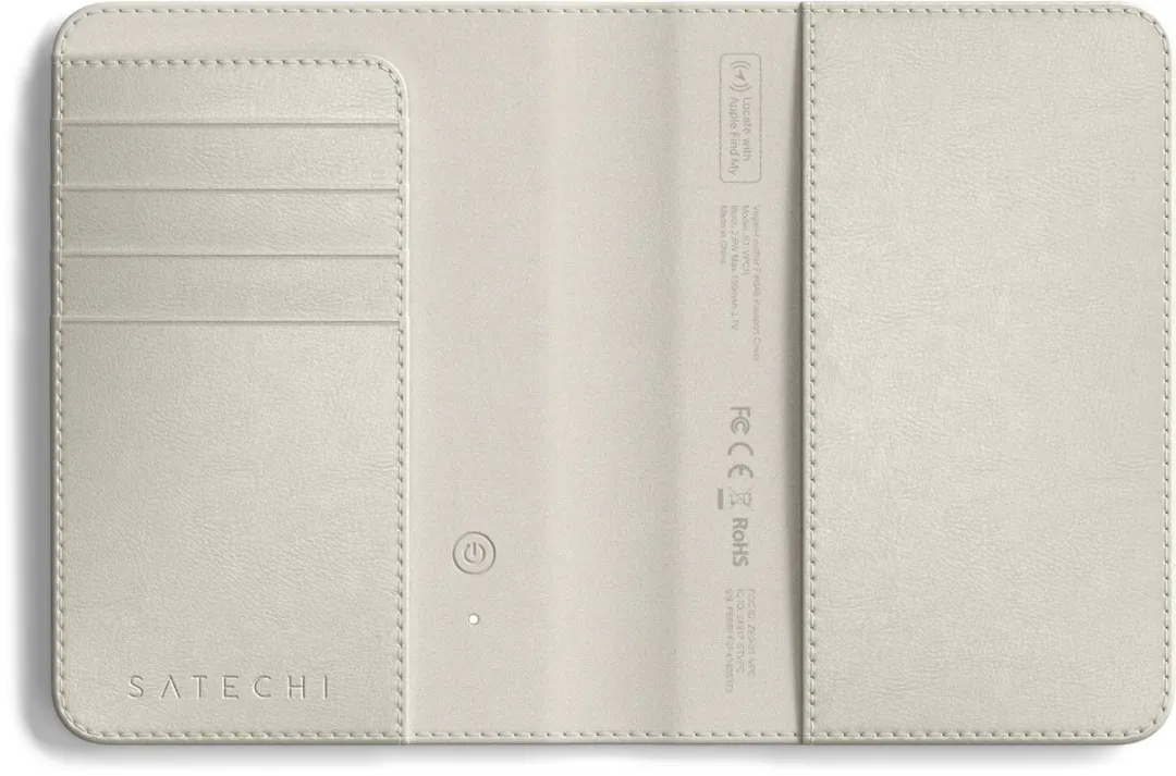Satechi FindAll Vegan Lederen Bagagelabel Find My - Beige