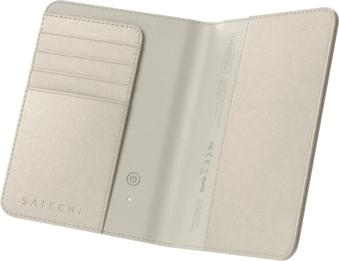 Satechi FindAll Vegan Lederen Bagagelabel Find My - Beige