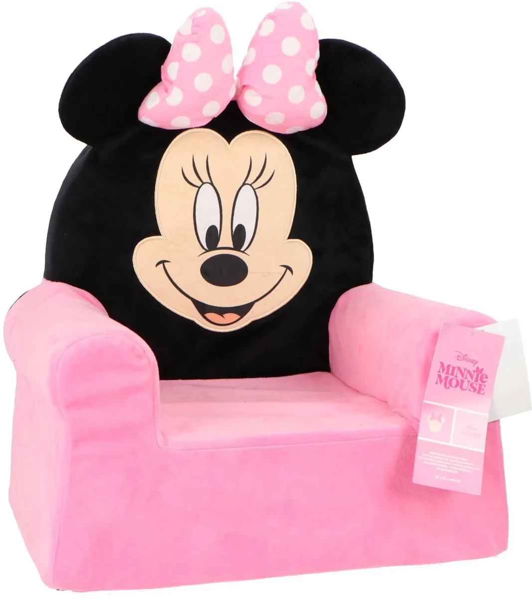 Minnie Mouse Pluche Stoel - 3D