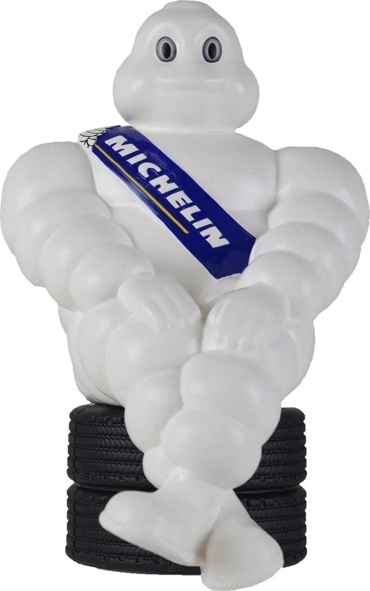 Michelin Pop Poppetje 19cm Wit
