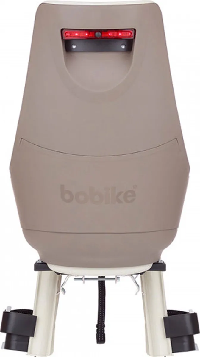 Bobike Exclusive Maxi Plus LED Fietsstoeltje Achter - Safari Chic