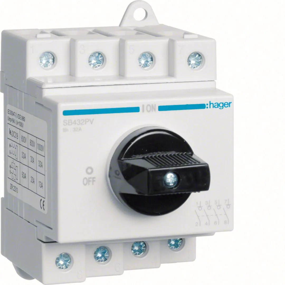 Hager Polo SB432PV Wandcontactdoos