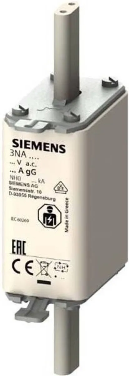 Siemens 3NA3024 Zekeringinzetstuk 80A 500V