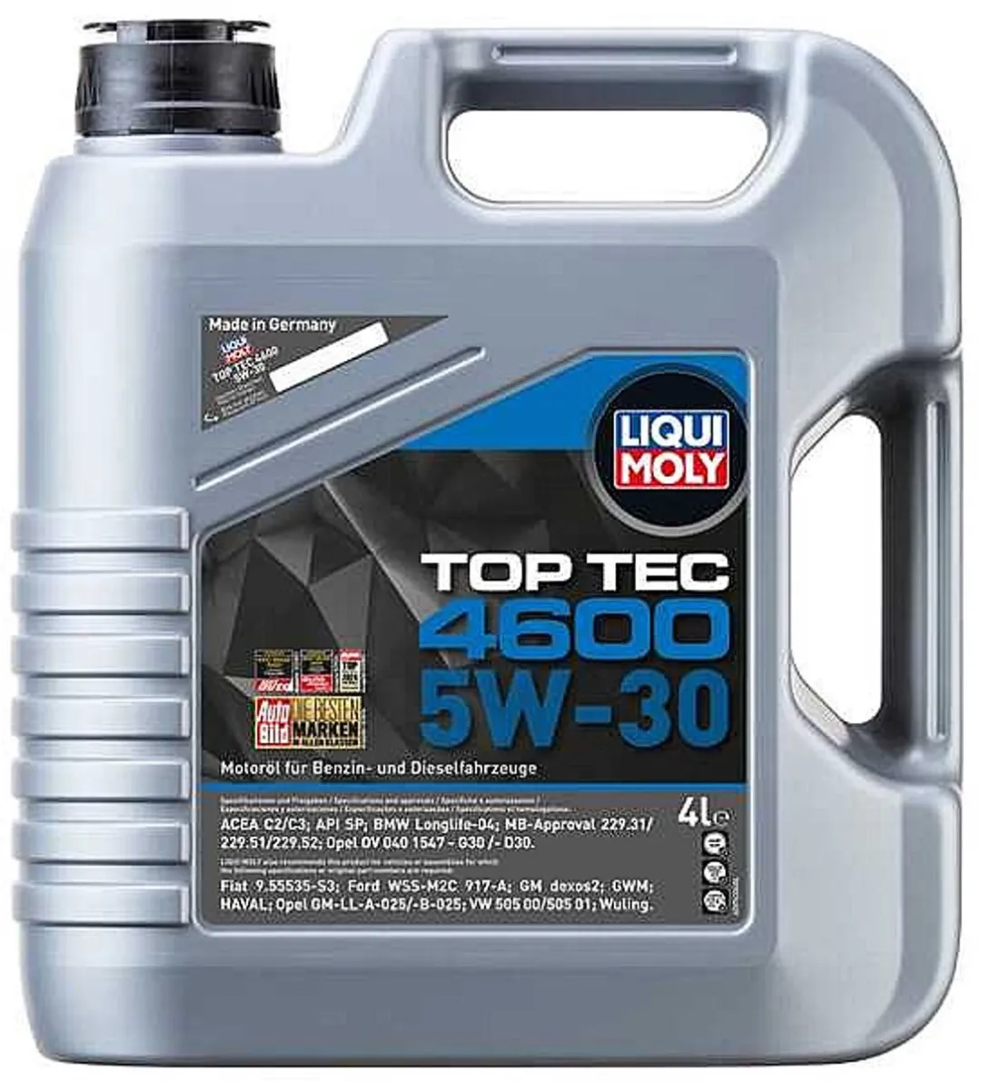 Liqui Moly Top Tec 4600 5W30 Motorolie 4L