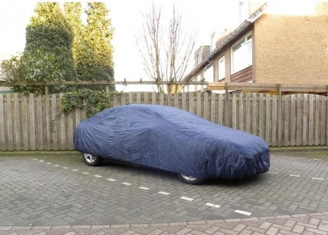 Carpoint Autohoes Polyester Large - 470x175x120cm - Blauw