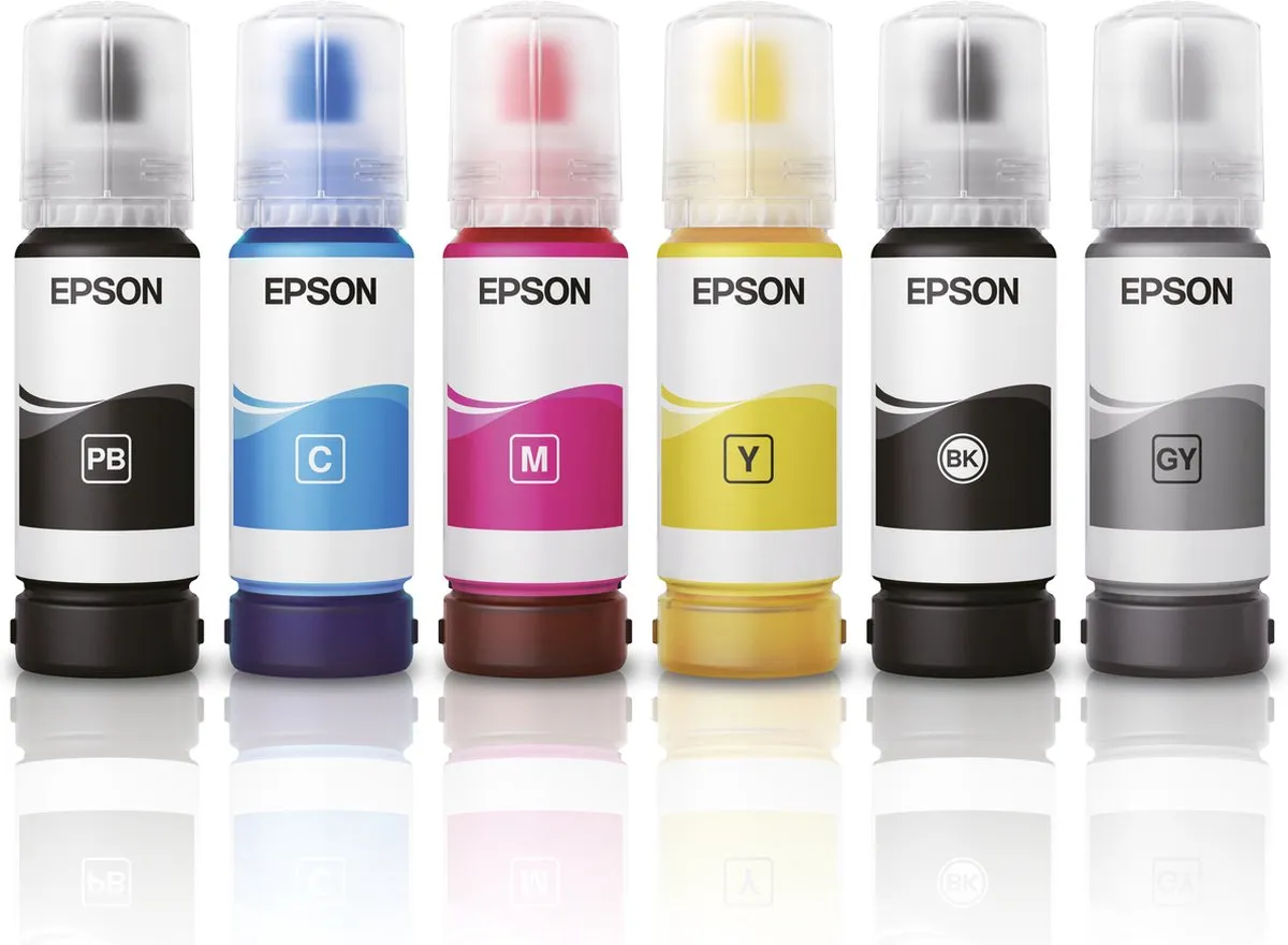 Epson 115 EcoTank C13T07D14A Inktcartridge - Zwart