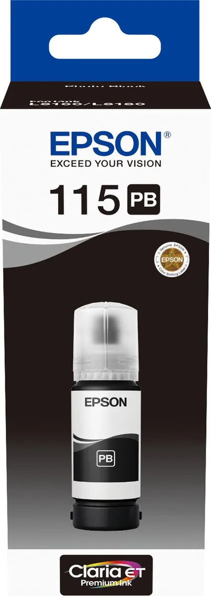 Epson 115 EcoTank C13T07D14A Inktcartridge