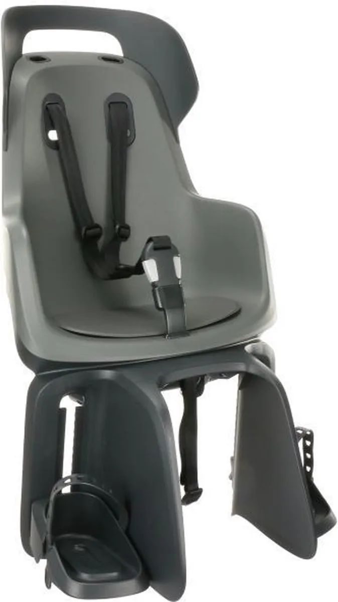 Bobike Maxi Go Fietsstoeltje Achter - Macaron Grey