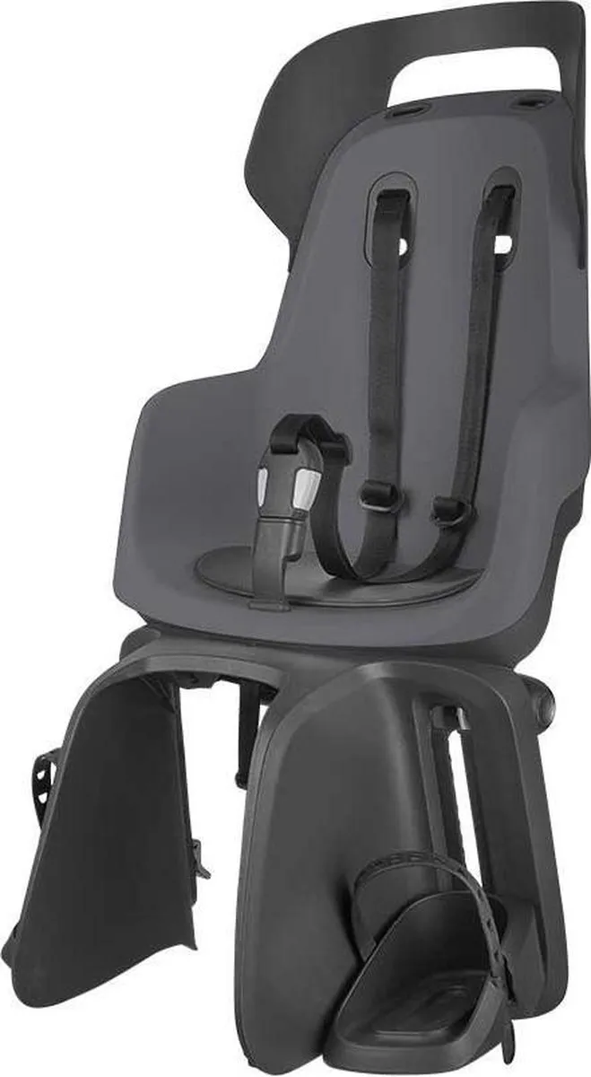 Bobike Maxi Go Fietsstoeltje Achter - Macaron Grey