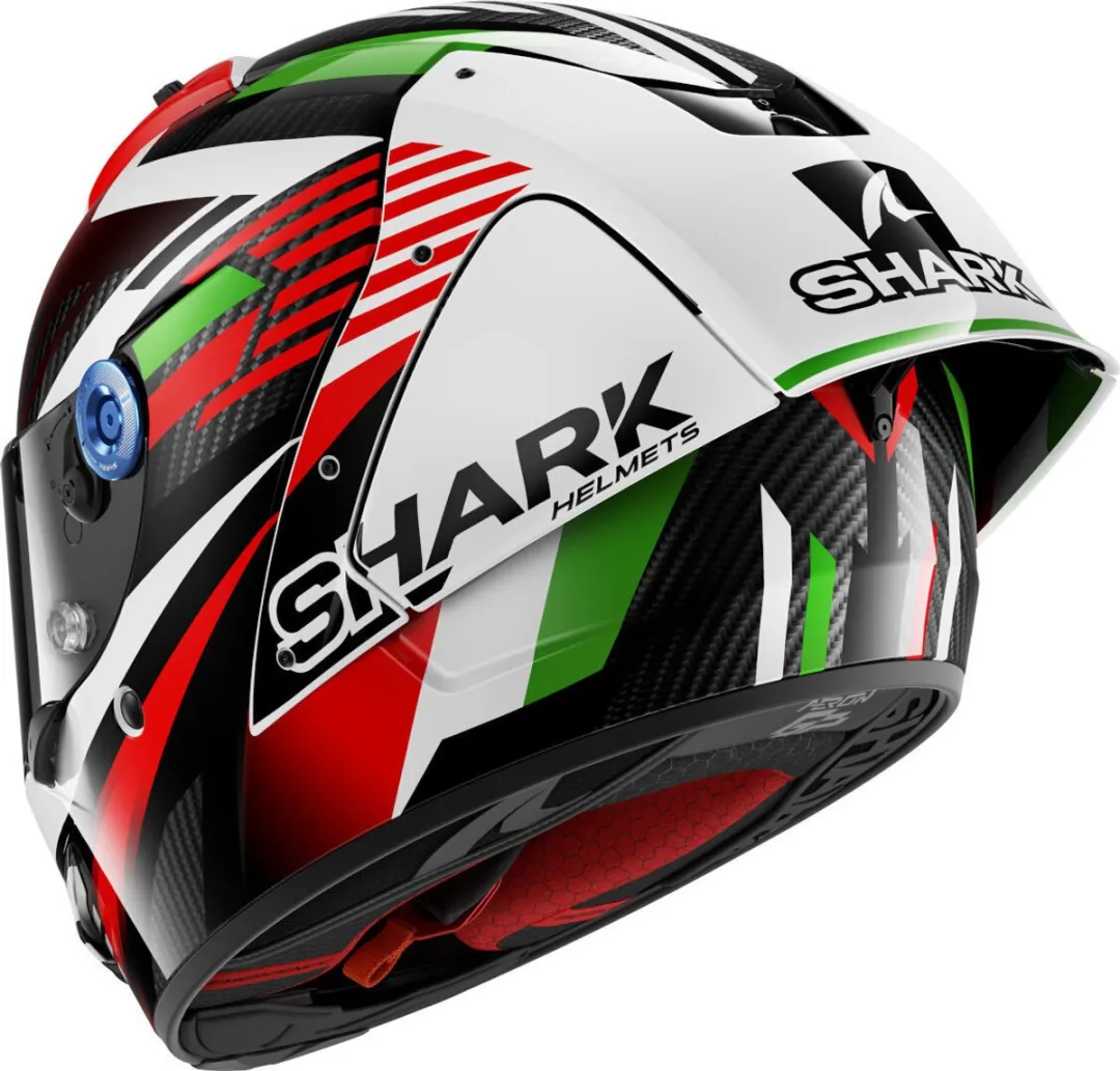 Shark Aeron-GP FIM Racing #1 Firstlap Carbon Helm - XL - Rood