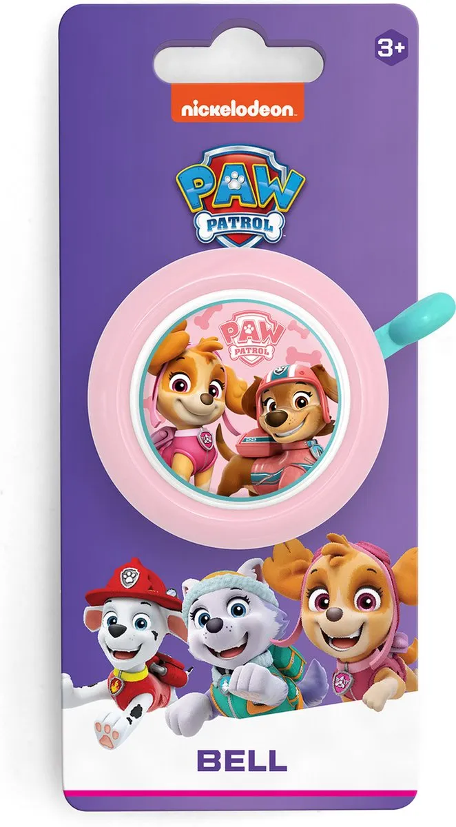 Nickelodeon Paw Patrol Skye Kinderfietsbel - Roze