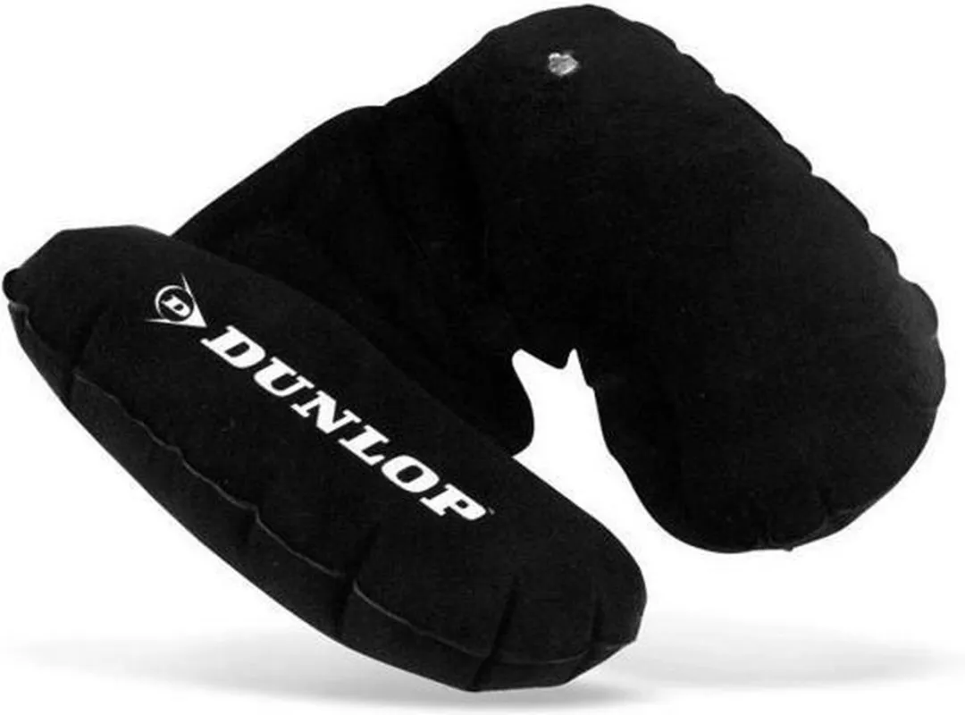 Dunlop Opblaasbaar Hoofd- en Nekkussen - Zwart
