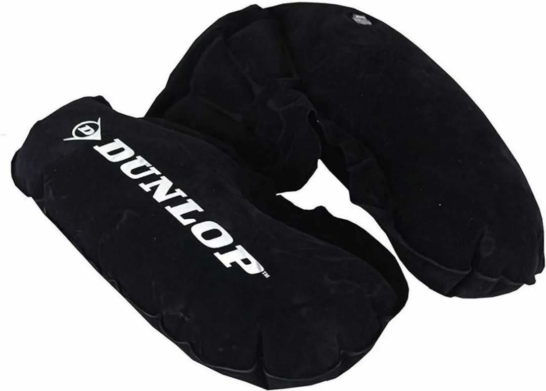 Dunlop Opblaasbaar Hoofd- en Nekkussen - Zwart