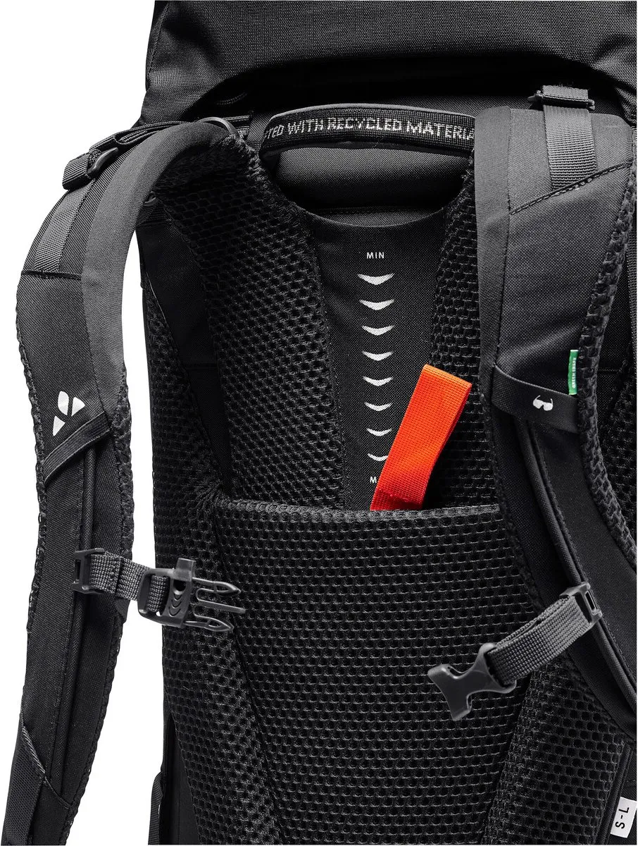 Vaude Astrum EVO 70+10 Rugzak 80L - Zwart
