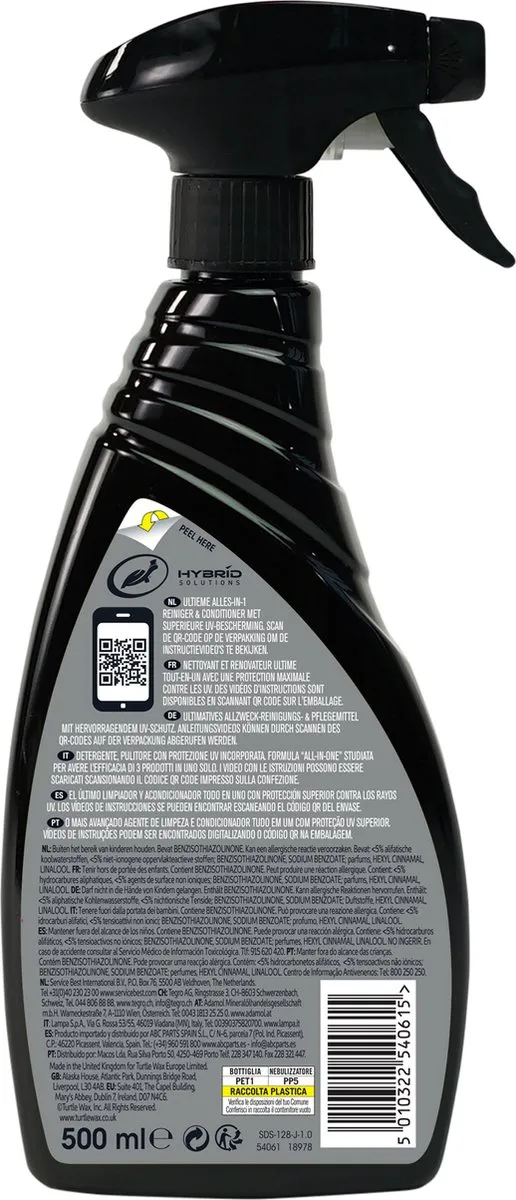 Turtle Wax HS Inside Job Alles-in-1 Reiniger Conditioner 500ml