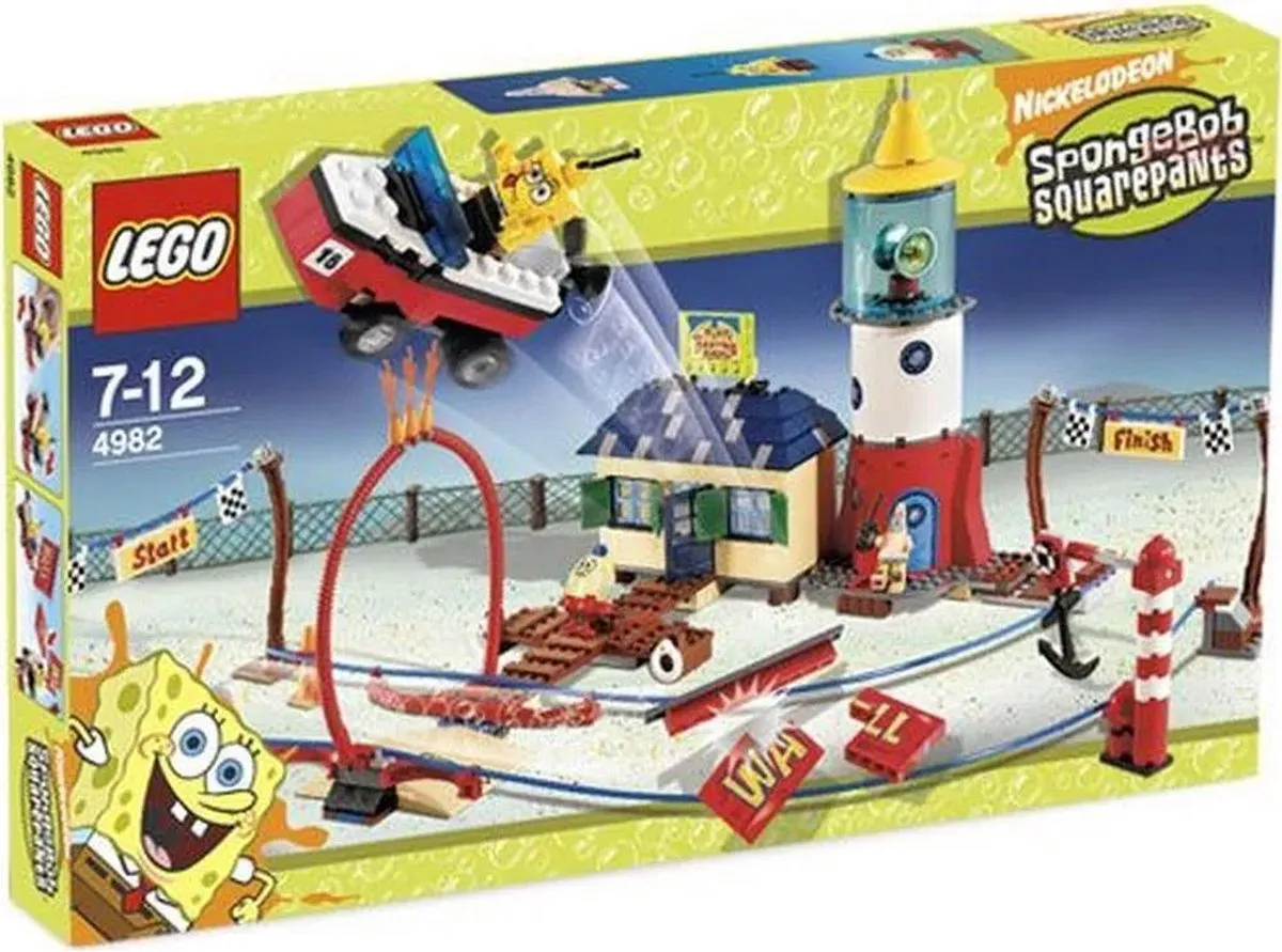 LEGO Spongebob Vaarschool Mevrouw Puff 4982