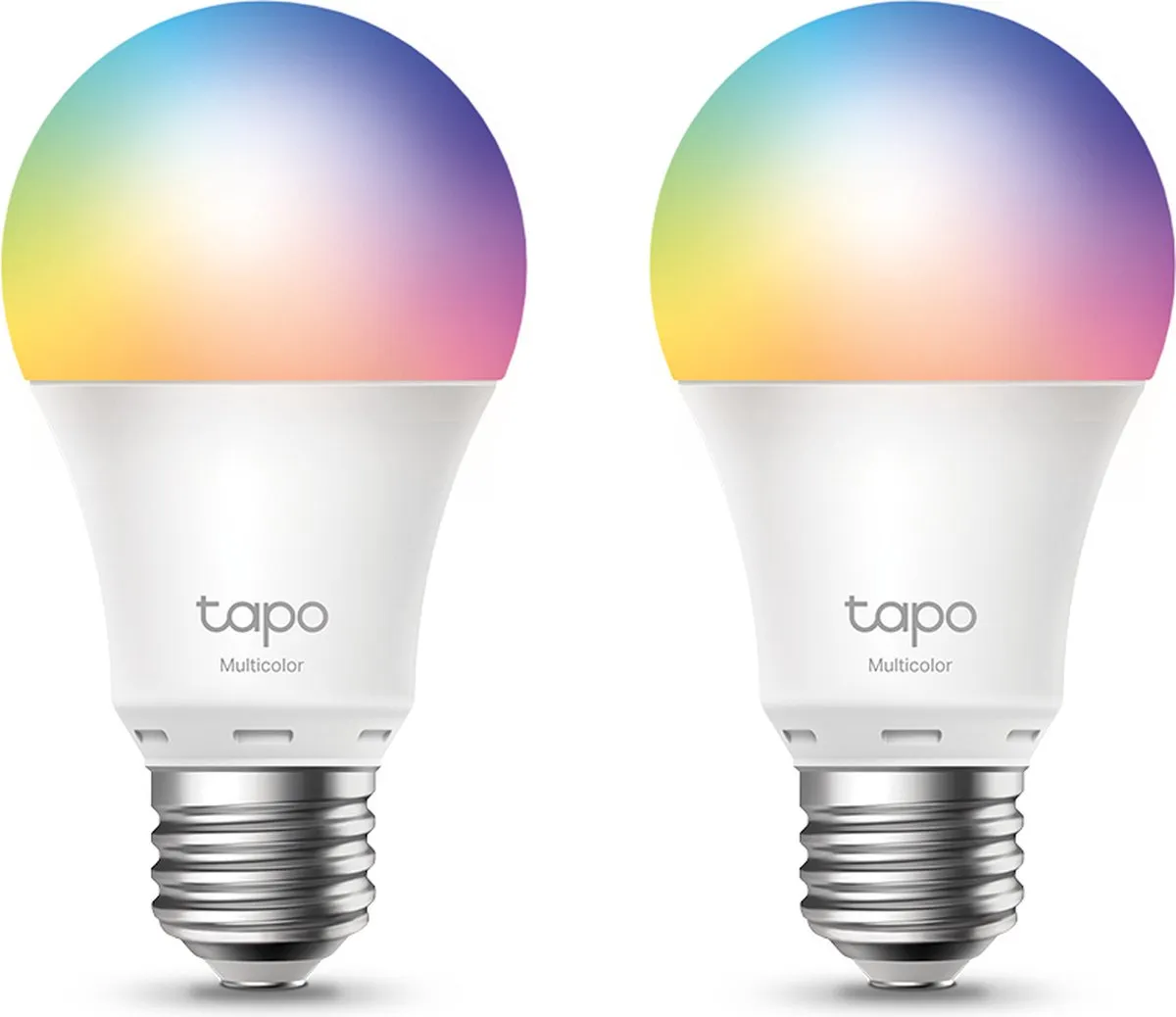 TP-Link Tapo L530E Slimme LEDlamp E27 - RGB 2700K - 2 Stuks