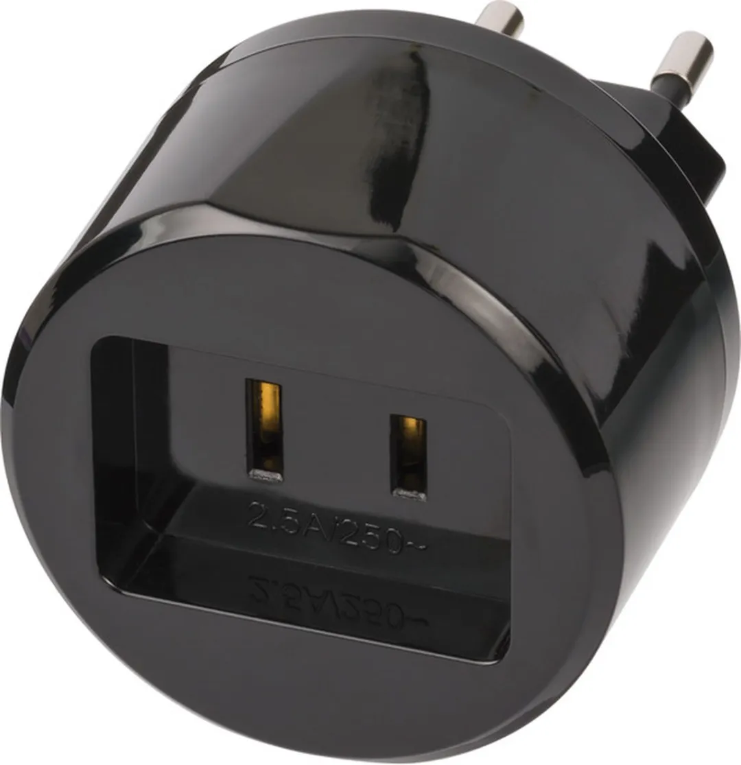 Brennenstuhl reisstekker/reisadapter (reisstekkeradapter voor: USA stopcontact e