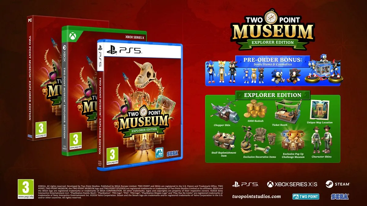 Sega Two Point Museum Explorer Edition - Xbox Series X