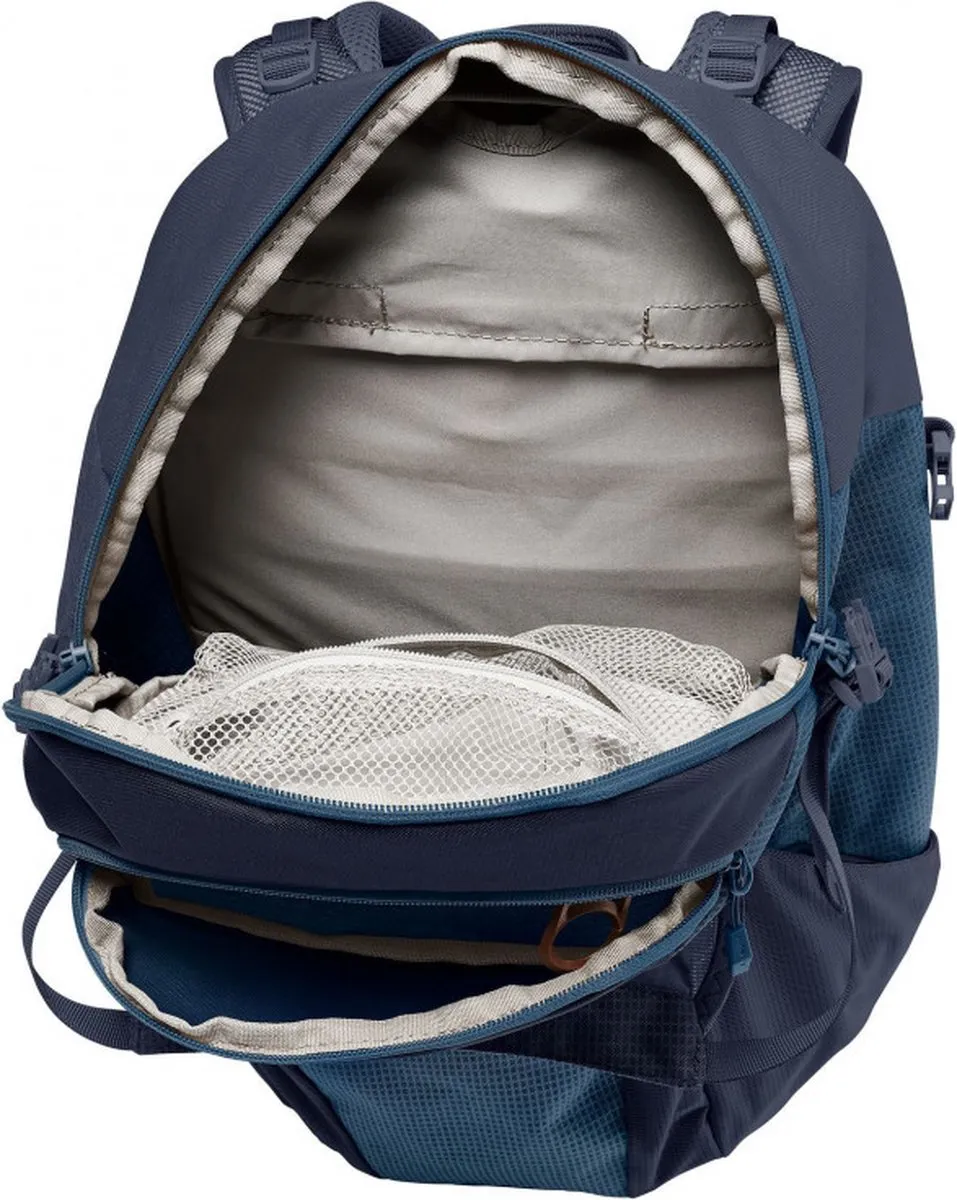 Vaude Neyland Zip Rugzak 20L - Donkerblauw