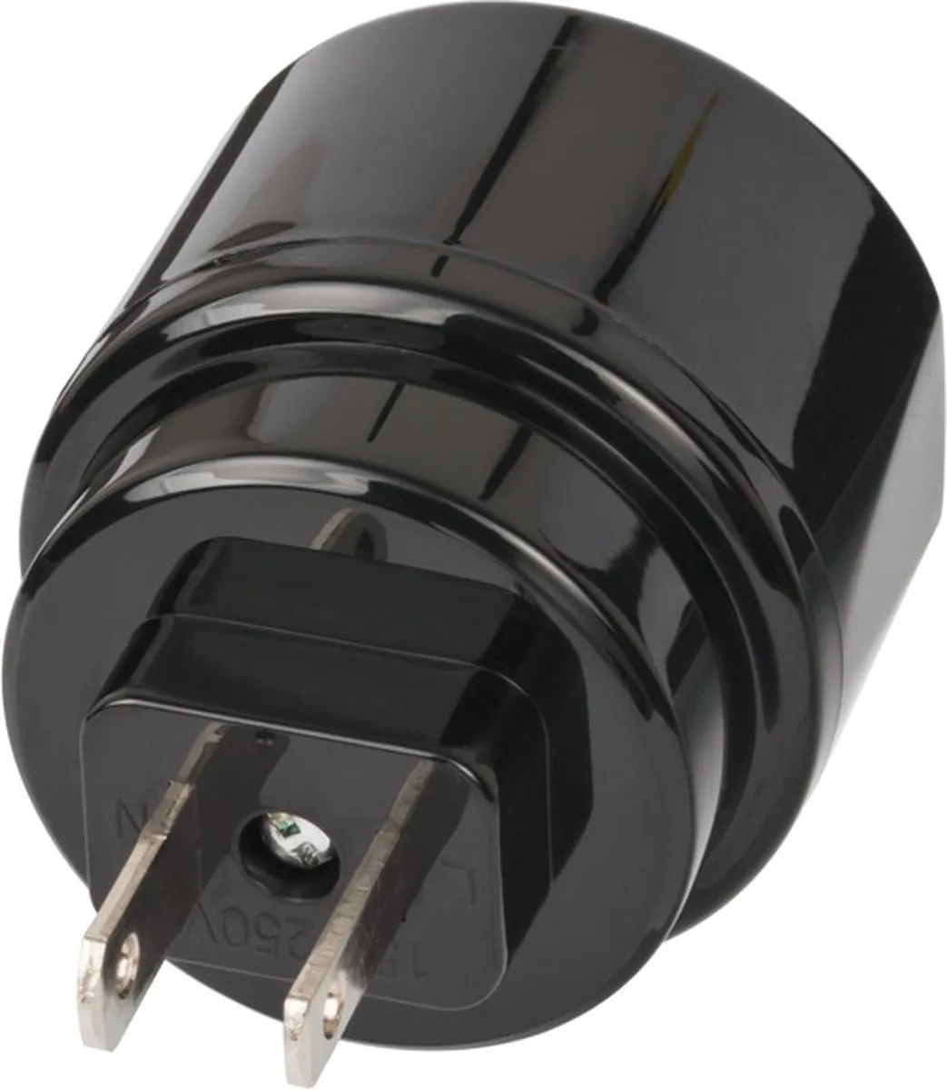 Brennenstuhl BN-1508450 Reisadapter - USA/Japan/Europa - Zwart - afbeelding 6 van 6