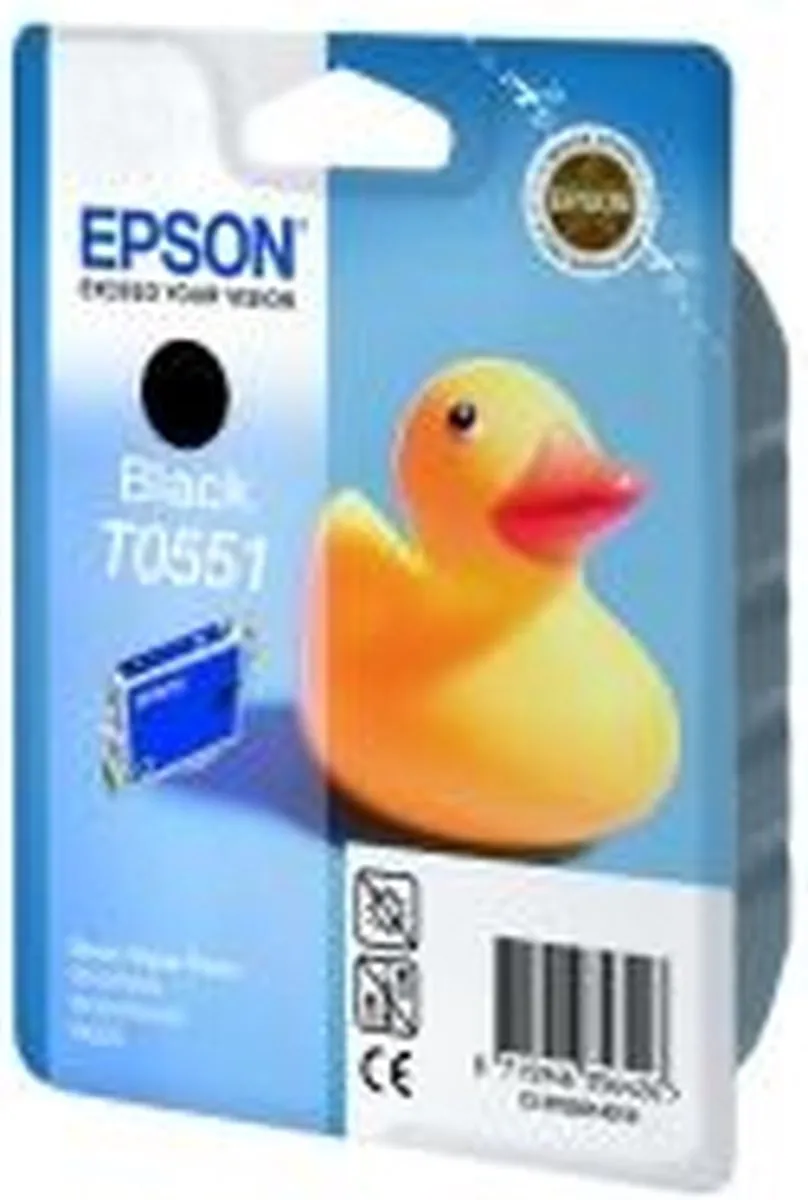 Epson T0551 Inktcartridge - Zwart