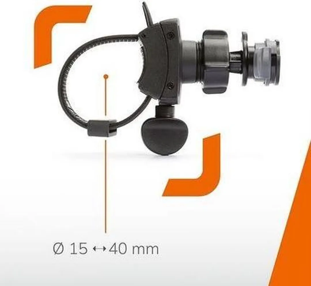 Lampa OptiLine Telefoonhouder Fiets - Universeel - 360° Draaibaar - Zwart