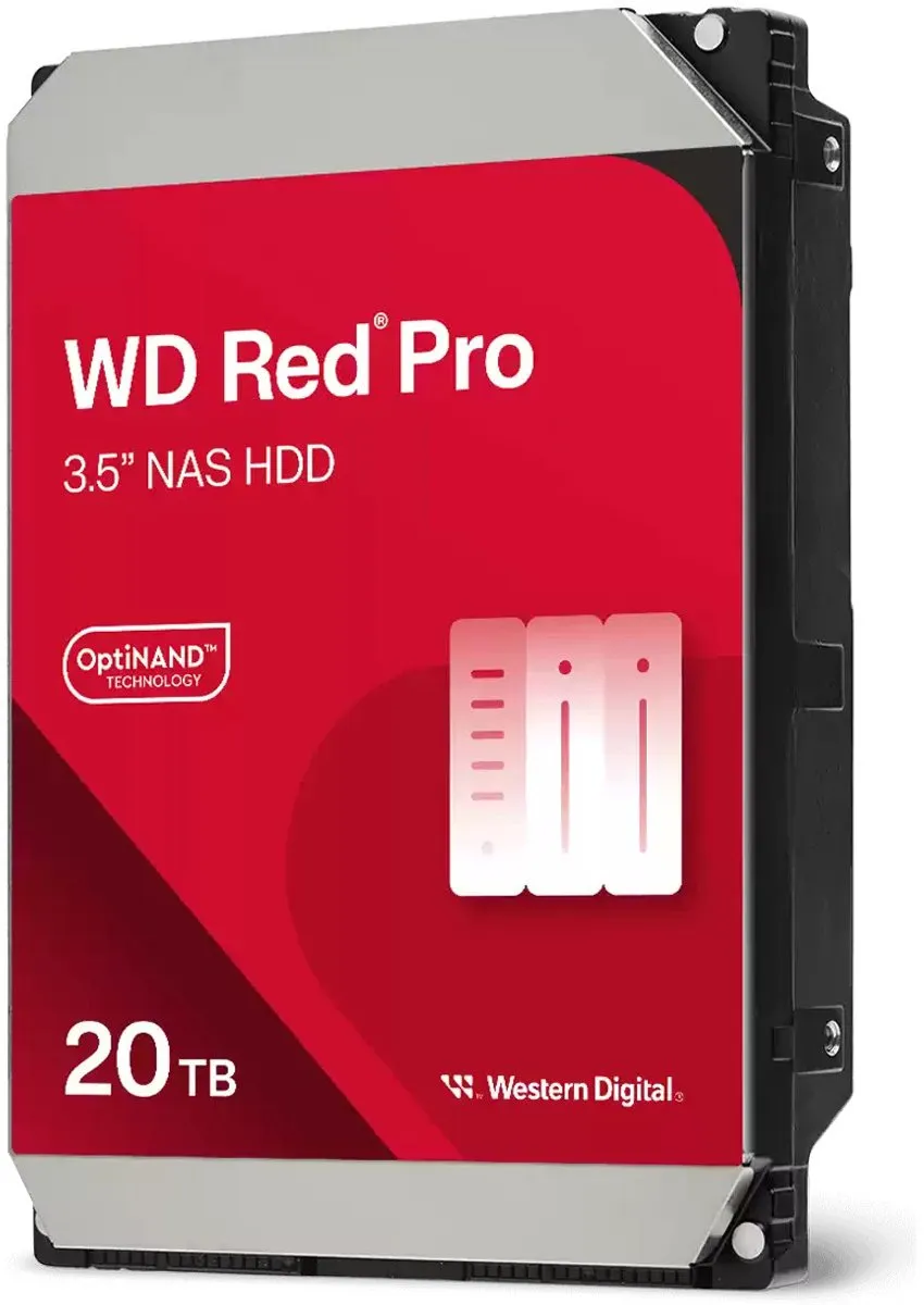 Western Digital Red Pro WD202KFGX NAS HDD 20TB