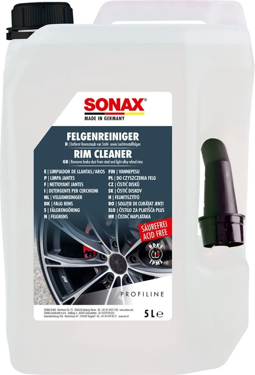 Sonax Velgenreiniger Zuurvrij 5L