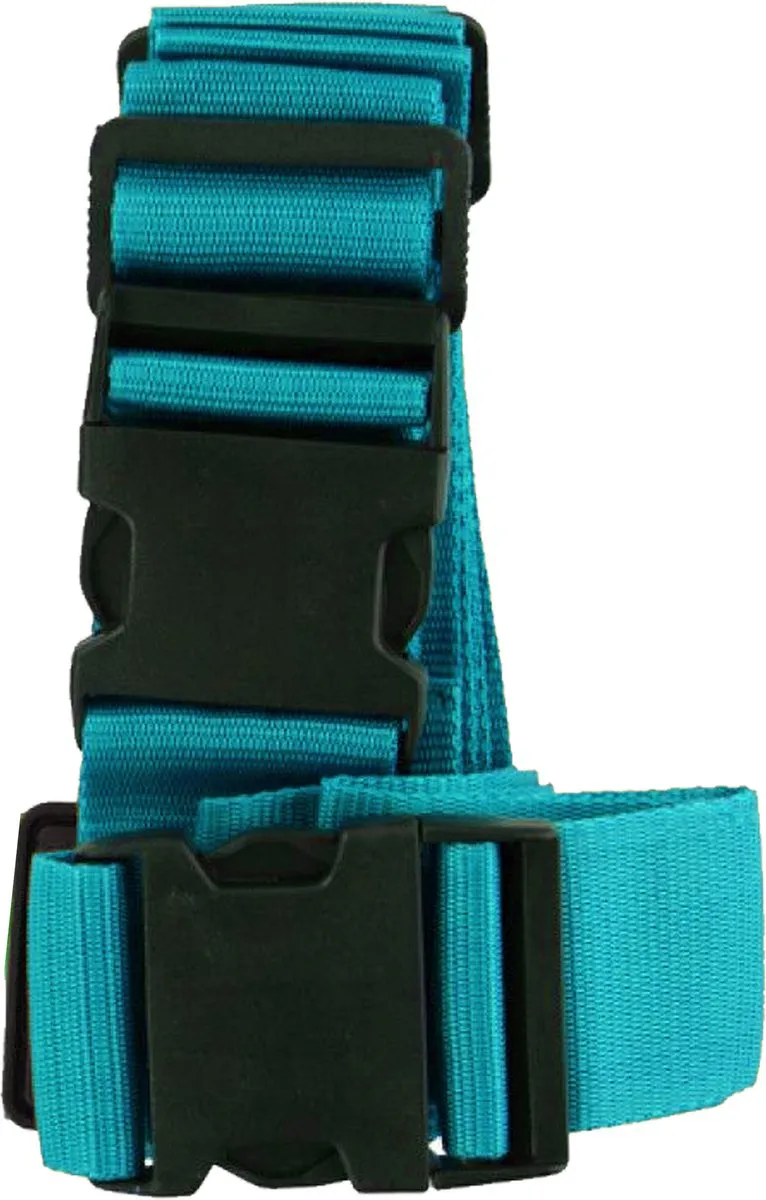 Dunlop Kofferriemen 4x - 190cm x 5cm - Blauw