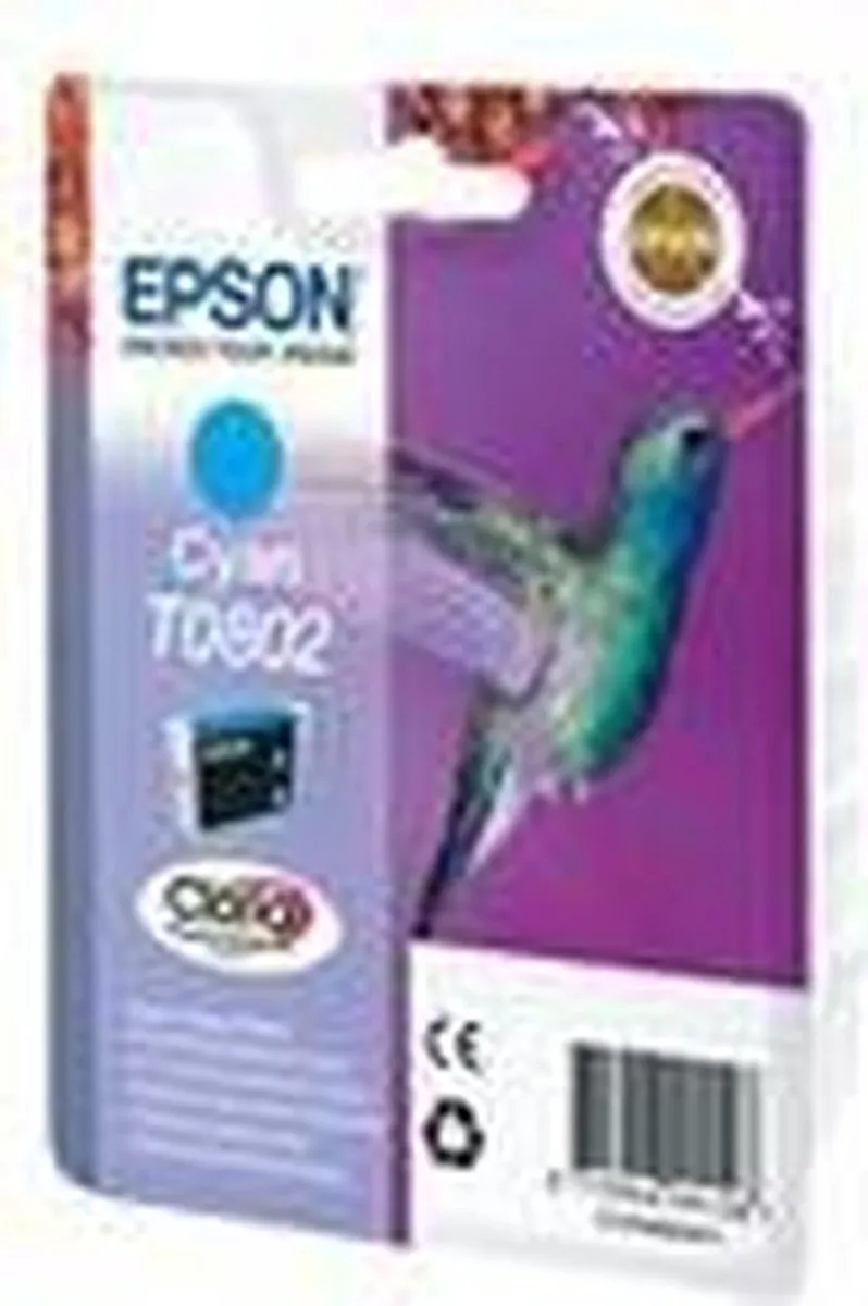 Epson T0802 Cyaan Inktcartridge - 13ml