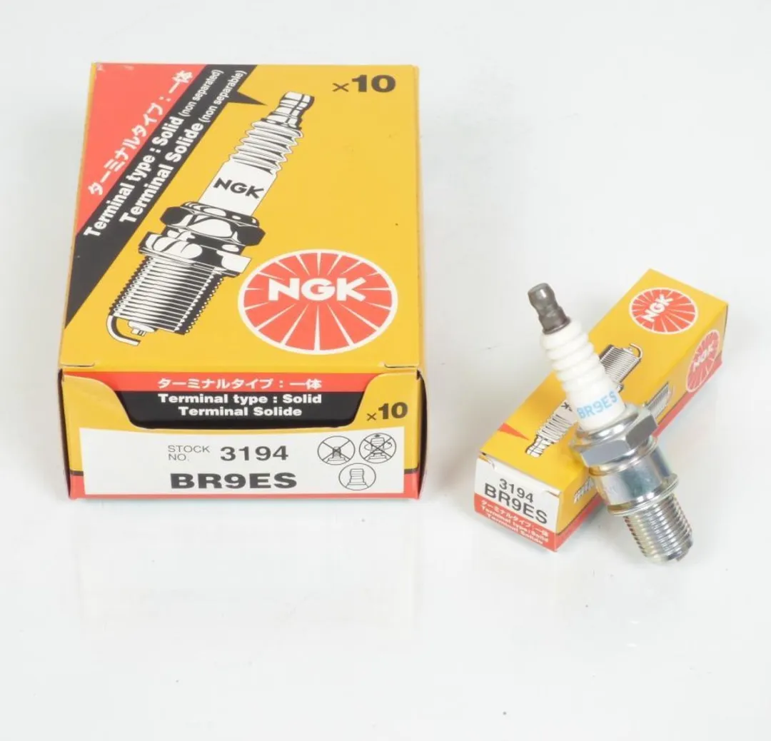 NGK Bougie BR9ES voor Gilera 50 SMT 2011-2017 - Wit