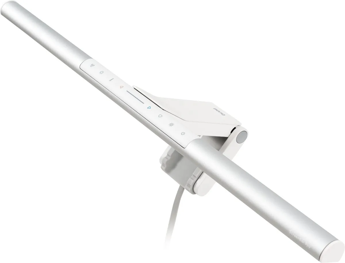 BenQ ScreenBar Pro LED Bureaulamp 50cm - Zilverwit