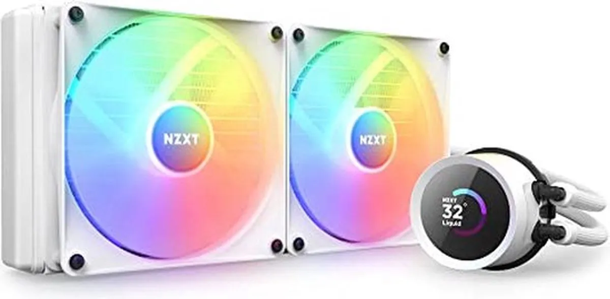 NZXT Kraken 280 RGB RL-KR280-B1 - 280mm Koelblok - Wit