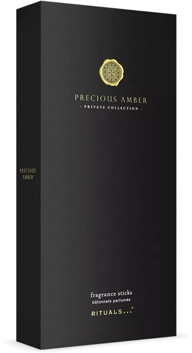 Rituals of Precious Amber Geurstokjes 450ml - Zwart