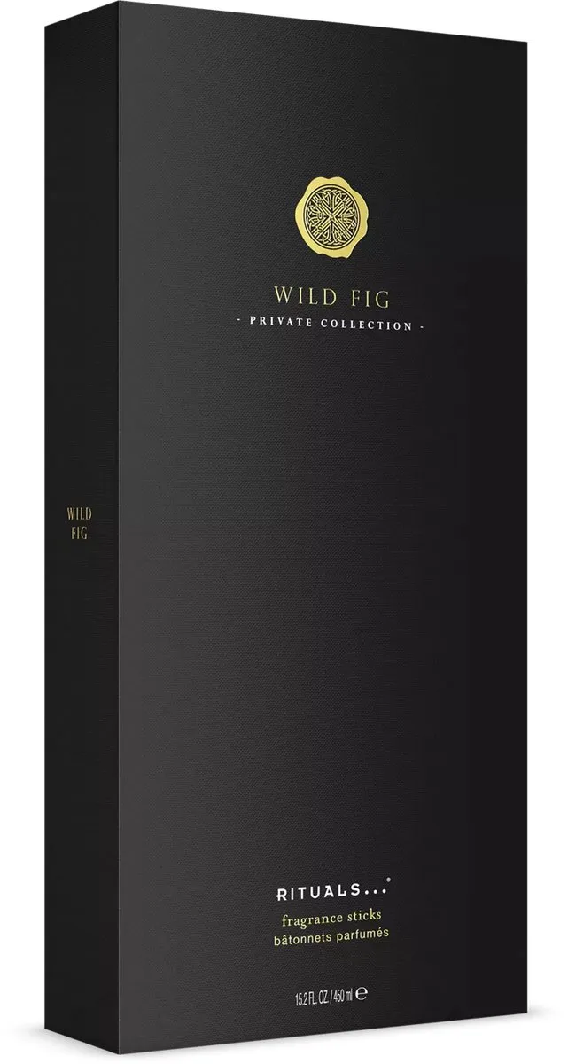 Rituals Wild Fig Geurstokjes 450ml - Zwart