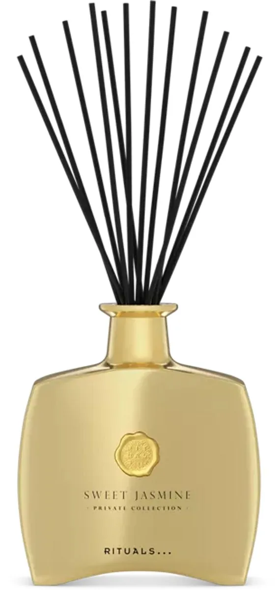 Rituals Sweet Jasmine Duo Set - Geurstokjes 450ml + Kaars 360g - Goud
