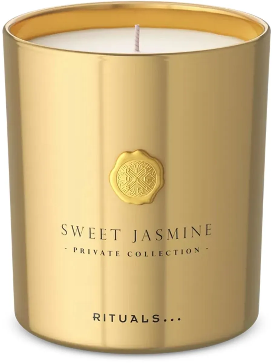 Rituals Sweet Jasmine Duo Set - Geurstokjes 450ml + Kaars 360g - Goud