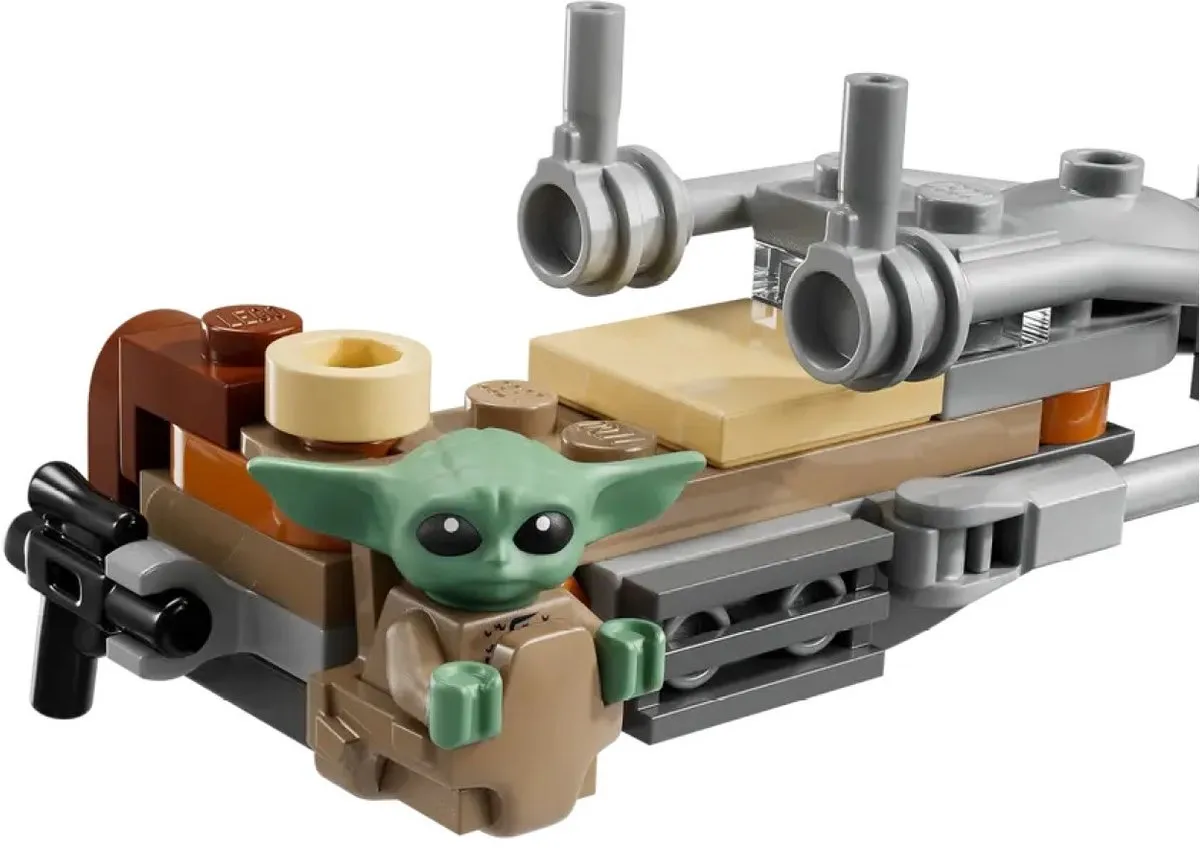 LEGO Star Wars Mandalorian & Grogu Speederbike 75436 - 2 Minifiguren