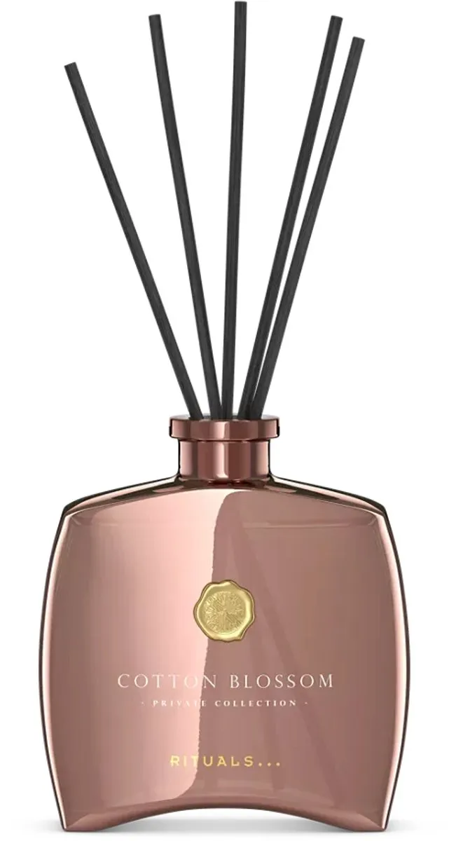 Rituals Cotton Blossom MINI Geurstokjes 100ml - Zwart/Roze